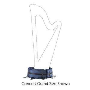 Salvi Base Cover for Salvi Concert Grand Harps 2-Piece Blue