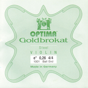 Optima Violin String E Goldbrokat 24K Loopend Medium
