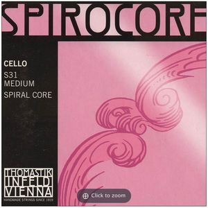 T-I Spirocore Cello String Set 4/4 Medium