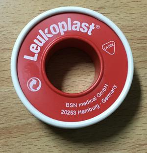 LEUKOPLAST Tape by BSN Medical GmbH Germany 1.25cmx4.6m