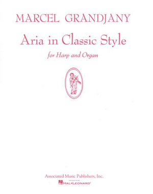 Grandjany M - Aria in Classic Style for Harp and Organ