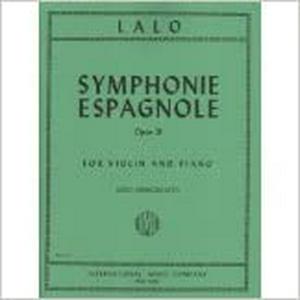 Lalo Edourd Symphonie Espagnole Op 21 for Violin & Piano IMC