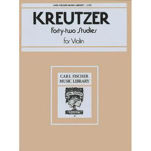 Kreutzer 42 Studies for Violin