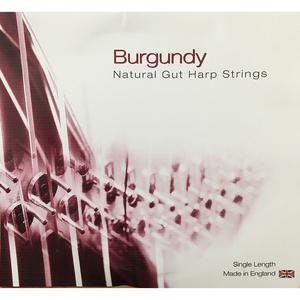 L&H Harp String Bow Brand Burgundy Gut #26 BG4A
