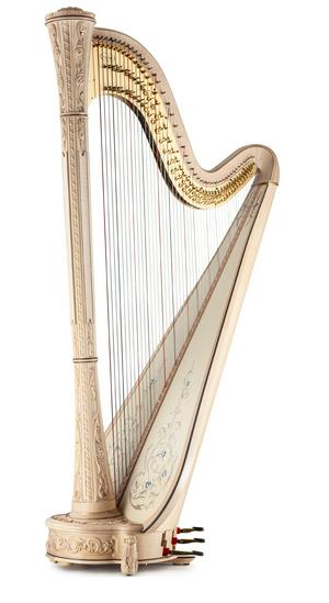 Salvi Pedal Harp Minerva Natural
