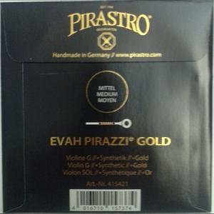 Pirastro Evah Pirazzi Gold Violin String G Gold