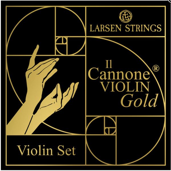 Larsen Il Cannone Gold Violin String Set 4/4