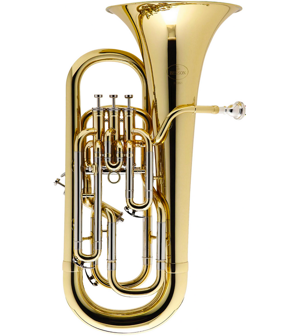 Besson Bb Euphonium Clear Lacquer BE165-1-0