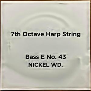VHC Harp String Pedal Wire for Pedal Harp 6th Oct. E PW7E