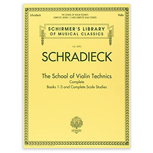 Schradieck The School of Violin Technics Complete