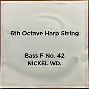 VHC Harp String Pedal Wire for Pedal Harp 6th Oct. F PW6F