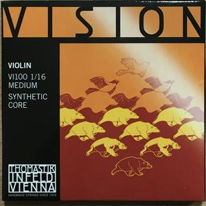 Thomastik 1/16 Vision Violin Set Medium 1/16 VI100.116 