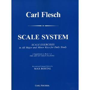 Carl Flesch Scale System for Violin